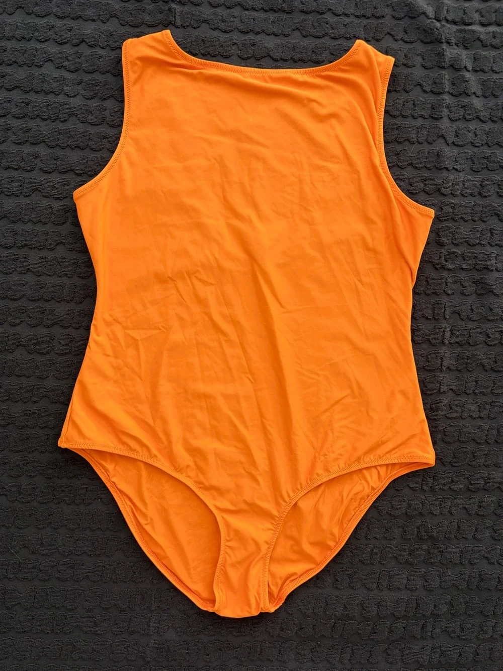 🧡 SKIMS Signature Swim High Neck One Piece Swimsuit | Tangerine | 2X | NWT